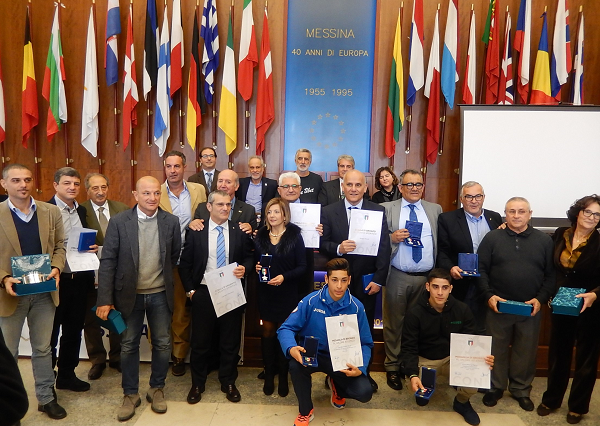 Foto di tutti i premiati